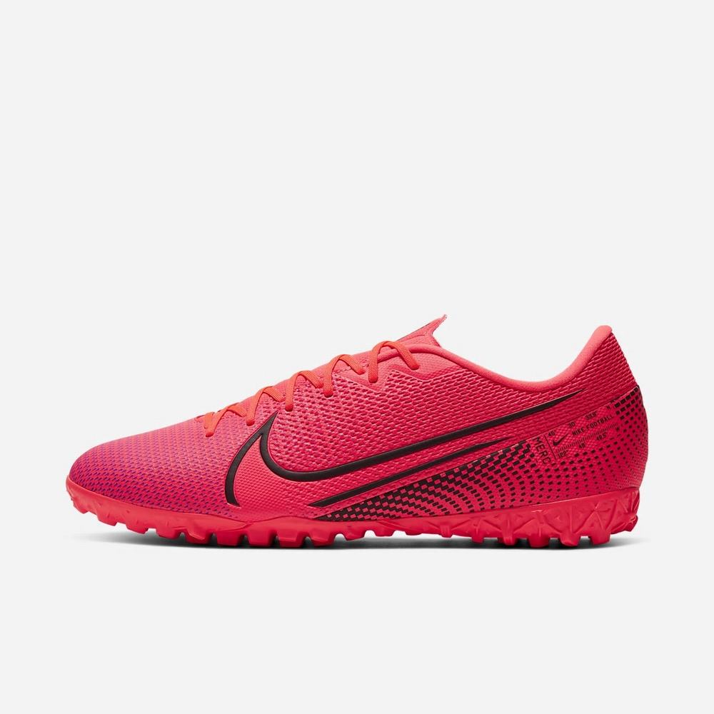 Chaussure De Foot Nike Mercurial Vapor 13 Academy TF Rouge 6423-571 Laser Crimson/Laser Crimson/Black Femme | IHO-81958092